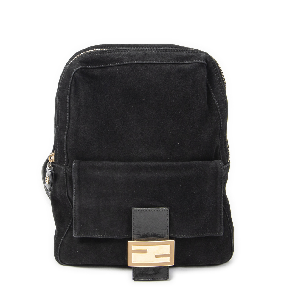 Fendi Baguette Logo Backpack - Picture 1 of 10